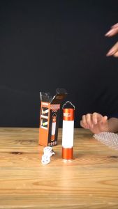 Lampu Tenda Senter Camping Flashlight Rechargeable Dhaulagiri 707