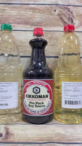 Combo Gia Vị Nhật Cho Quán (Nước Tương Kikkoman Propack 1.6L + Mirin 1.8L + Ryorishu 1.8L)