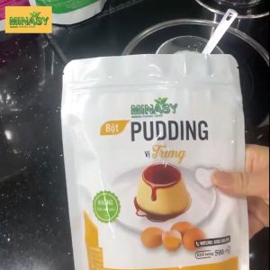 Bột pudding thạch trà sữa tự nấu béo ngậy tan ngay trong miệng Minasy