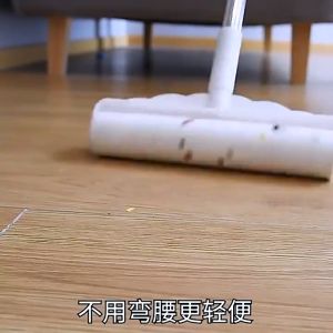 Adjustable Handle Floor Dust Hair Remover Roller Sticky Lint Roller Sticker Mop Fur Cloth Cleaner Lazy Duster Lazy Broom