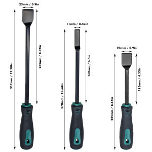 3pcs/set Motorcycle Gasket Scraper Rust Motor Cleaning Car Engine Cylinder Oil Dirt Cylinder Sealant Clean-up Supplies