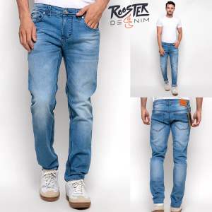 RoosterDenim - Jeans Denim Selvedge Long Stretch Meral Celana Panjang Pria Slimfit Biotink