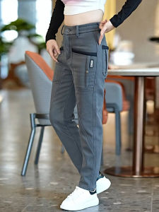 Business Casual Mens Slim Fit Straight Leg Sporty Pants Elastic Versatile Four Pocket Long Trousers Fashionable Youthful