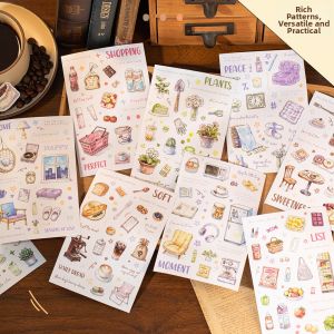 Stickers Punk | DIY Scrapbooking Decoration Stickers 6 Pieces