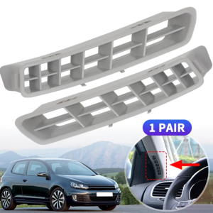 Car Interior Windshield A-Pillar Inner Air Outlet Cover Trim Panel for VW Golf 6 GTI MK6 2009-2014 5KD867233 5KD8672335