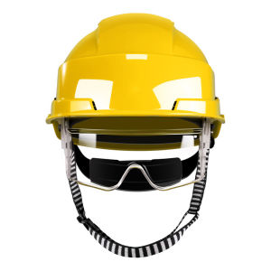 Anti-Smash Splash Dustproof Thickened Safety Helmet With Removable Goggles
