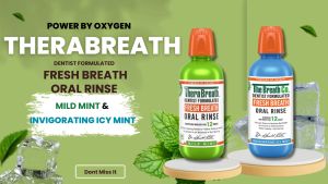 TheraBreath Fresh Breath Oral Rinse Healthy Gums Healthy Smile 473ml