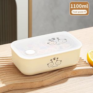 YOULUNMEI | Microwaveable Lidded Food-grade PP Lunch Box