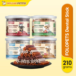 210g Dog Dental Sticks Dog Food Treats Nutrition Snacks Training Reward for Dogs (20+ sticks)