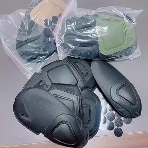 Tactical Knee&Elbow Protector Pad for Paintball Airsoft Combat Uniform Military Suit 2 Knee Pads&2 Elbow Pads Just Hunting Suit