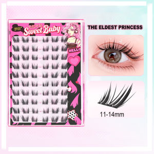 9-12mm Large capacity Glue-free False Eyelashes Natural douyin lashes Doll -eyed Sunshine eyelash self adhesive eyelashes
