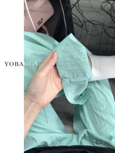 High Waist Ice Silk Yamamoto Pants Womens Summer Thin Wide Leg Casual Trousers Loose Slimming Straight Drapey Comfortable