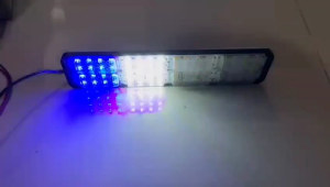 Lampu LED Grill Kolong 64 Mata Kedip Strobo Flash Kedap Kedip Blitz DC Motor Mobil Truk DC 12V-24V