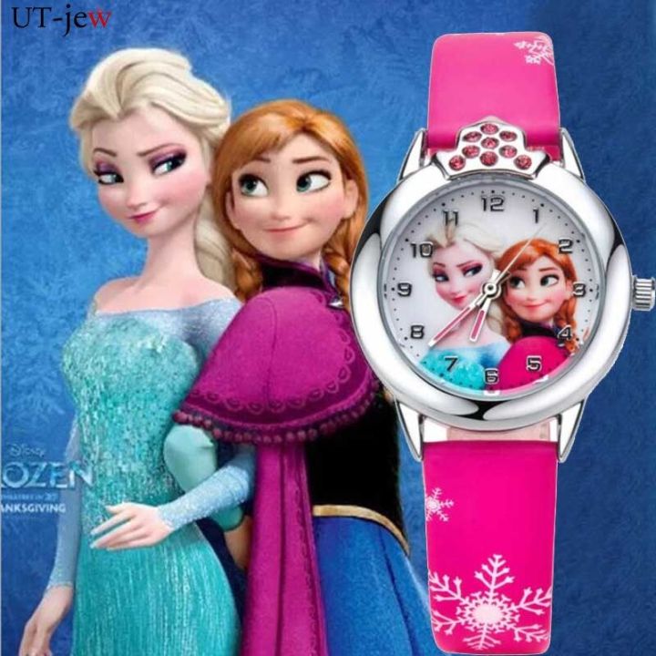Watch For Kids Girls Frozen Elsa Anna Watch Cartoon Princess