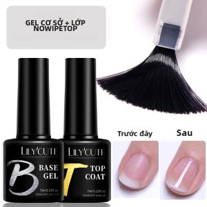 Sơn Gel Móng Tay LILYCUTE 7ML Sơn Móng Tay Đầy Đủ Độ Che Phủ Sử Dụng Với Đèn LED/UV Có Thể Tẩy Được Sơn Lớp Trên Sơn Lớp Dưới Sơn Lót Sơn Gel Dùng Trang Trí Móng