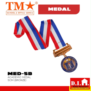 Do It Home TM Academic Medal 5cm Bronze MED-5B