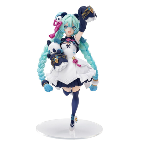 Bandai | Hot 18CM Anime Hatsune Miku Neo Tokyo Series Kimono Figure Anime Peripheral Collectible Models Decorations Children Kawaii Gift