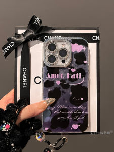 Apple 16ProMax Phone Case Autumn Winter New Style iPhone 17Pro Retro Strawberry Star Crisp 15Plus Unique Luxury 13Furry Lanyard 14pm Silicone Soft 12p Protective Cover