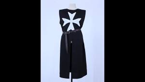 Medieval Costume Mens Halloween Viking Cosplay Robe Knights Templar Warriors Cape  Clothing