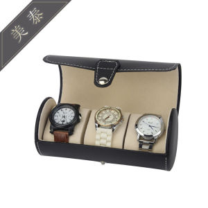 UOSU | Trendy PU Leather Watch Storage Box Display Box Jewelry Storage Box Watch Gift Box Detachable Pillow Watch Roller Frame Solid