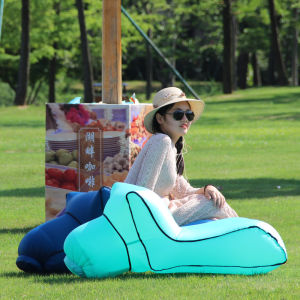 Outdoor Single Inflatable Bed Moisture-proof Water Inflatable Lazy Sofa Bed
