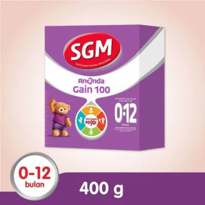 GAIN 100 0-12 BULAN 400 GR EXP 2027