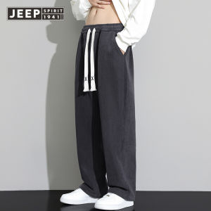 Jeep Tinh Thần 1941 estd Giản Dị Quần Quần nhung mùa thu và mùa đông Châu Âu Cotton Quần nhung Người Đàn Ông Của Và Phụ Nữ Của Quần thể thao Thể Thao ống đứng dáng rộng thường ngày Quần Cho Nam Giới