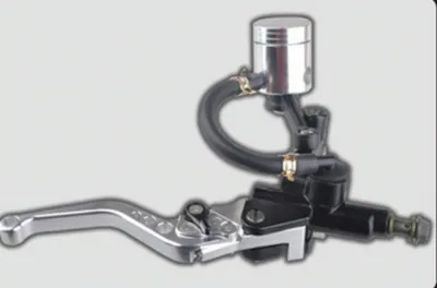 UNIVERSAL BRAKE MASTER PUMP & LEVER ( ALLOY TANK ) - RIGHT HAND