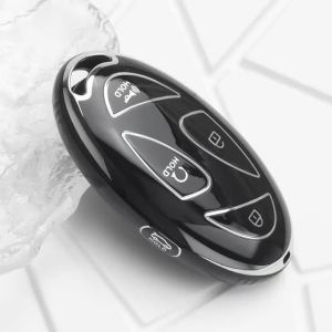 Car Key Case for Hyundai Ioniq 6 Tucson Kona Grandeur New Grand Prix GN7 Santa Fe Tpu Car Key Protector Shell Car Accessories