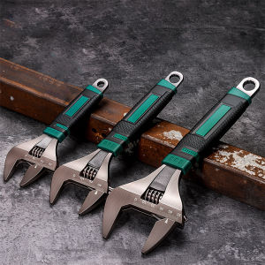 Large Opening Adjustable Wrench Multi-function Universal Spanner Plum blossom Wrench Car Motorcycle Repair Tool