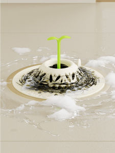 Creative Silicone Drain Cover Sewer Hair Filter Net Sink Drain Odor Prevention Device Anti-Clogging Bug Proof Sink Strainer