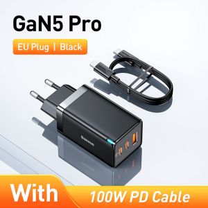 BASEUS | Baseus 65W GaN Charger Quick Charge Type C Phone Charger USB Charger Portable Fast Charger For Laptop iPhone 17 16 15 14 13