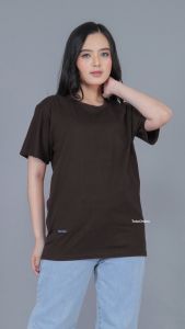 ChiliRed kaos atasan wanita polos katun combed trendy kekinian terbaru