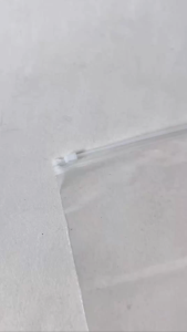 ( 10 Pcs ) Zipper Bag Transparan 35 x 45 Cm | Organizer Bag Transparant | Ziplock Transparan | Tempat Penyimpanan Portable | Kantong Plastik Bening Ziplock