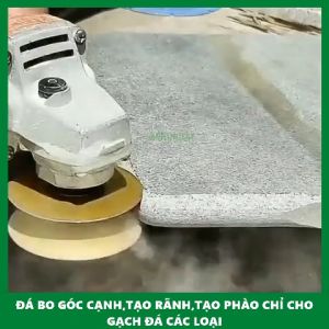 Đĩa Mài Phào Chỉ Bo Tròn Tạo Rãnh Mặt Đá Hoa Cương Dùng Cho Máy Cầm Tay