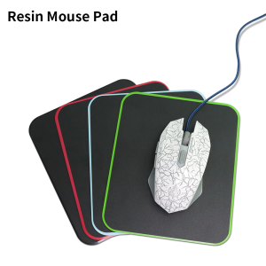Wear-Resistant Waterproof Resin Mouse Pad Hard Smooth Surface for Home And Office Use