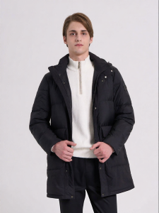 Detachable Hood Warm Winter Mens Down Jacket