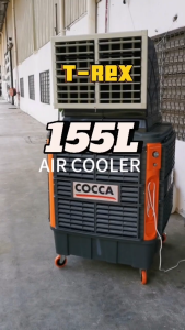 COCCA STORM series Powerful 150L T-REX Tank Evaporative Air Cooler 50000m3h Air Flow