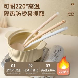 Thìa Silicon Chống Dính Nấu Ăn Cấp Thực Phẩm Chịu Nhiệt Độ Cao Dùng Trong Gia Đình Thìa Nấu Nướng Nhỏ Để Nấu Nướng Và Nấu Súp