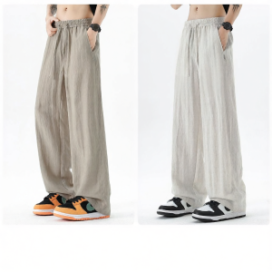 Mark Fairwhale | Laid-back Style Drapey Straight-leg Loose Trousers