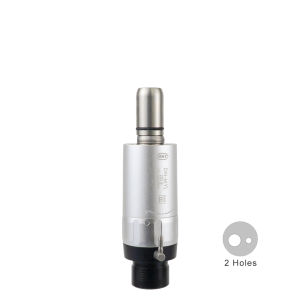 FX23 Style Dental Low Speed Handpiece Kits Teeth Polishing Contra Angle Air Motor External Water Spray 2/4H Connector E-type