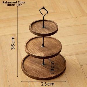 DIHUANTUO | Wooden Fruit Dessert Stand High Aesthetics