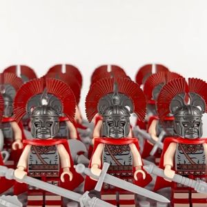 [SET 12] BỘ lính La Mã cổ đại cao cấp mô hình lắp giáp rèn luyện trí thông minh full phụ kiện lắp ráp LM1641 trung cổ