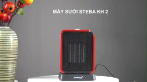 Quạt Sưởi Mini Ceramic STEBA KH2 Máy Sưởi Thiết Bị Sưởi  Làm Ấm Nhanh Công Suất 1800W Chống Quá Nhiệt Cho Phòng 25m2  Nhập Đức BH 12 Tháng