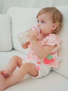 Oberni  Botol Susu Bayi Model Leher Lebar Bahan PPSU Anti Jatuh Dan Tersedak Bpa free dengan pegangan 1 - 3 bulan+ 8oz/10oz