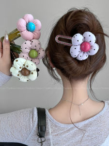 กิ๊บติดผมรูปปากเป็ดดอกไม้ ทรงหางม้า สำหรับผู้หญิง กิ๊บติดผมสุดหรูหรา 2025 ใหม่ล่าสุด อุปกรณ์เสริมผม เครื่องประดับแฟชั่น