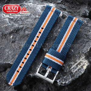Sports Canvas Watch Strap 20mm22mm Woven Fabric Nylon Universal for Seiko Bracelet Women Men Wristband Accessories Quick Release