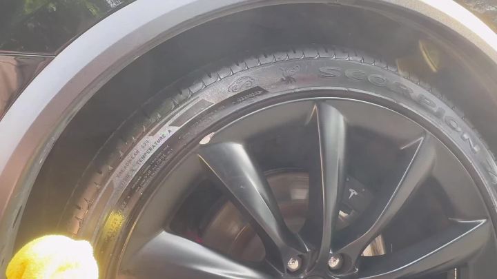 Rim Touch Up Paint(Gunpowder) for Tesla Model Y/3/S/X Gemini Dark/Uberturbine/Arachnid/Cybersteam/Turbine Wheel, Curb Rash Repair Rim Scratch Repair with Masking Tape & Sandpaper