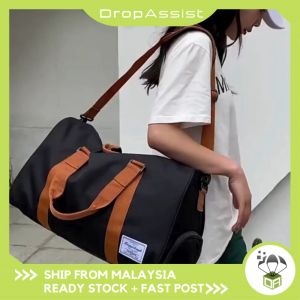 DROPASSIST 1356 Fashion Casual Travel Duffel Luggage Gym Sport Bag Beg Kanvas Balik Kg Kampung Baju Bersalin