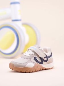 HOBIBEAR | HOBIBEAR Kids Wide Toe Box Sneakers Toddler Hook-Loop Breathable Walking Shoes Non-Slip Lightweight Athletic Outdoor Sneaker